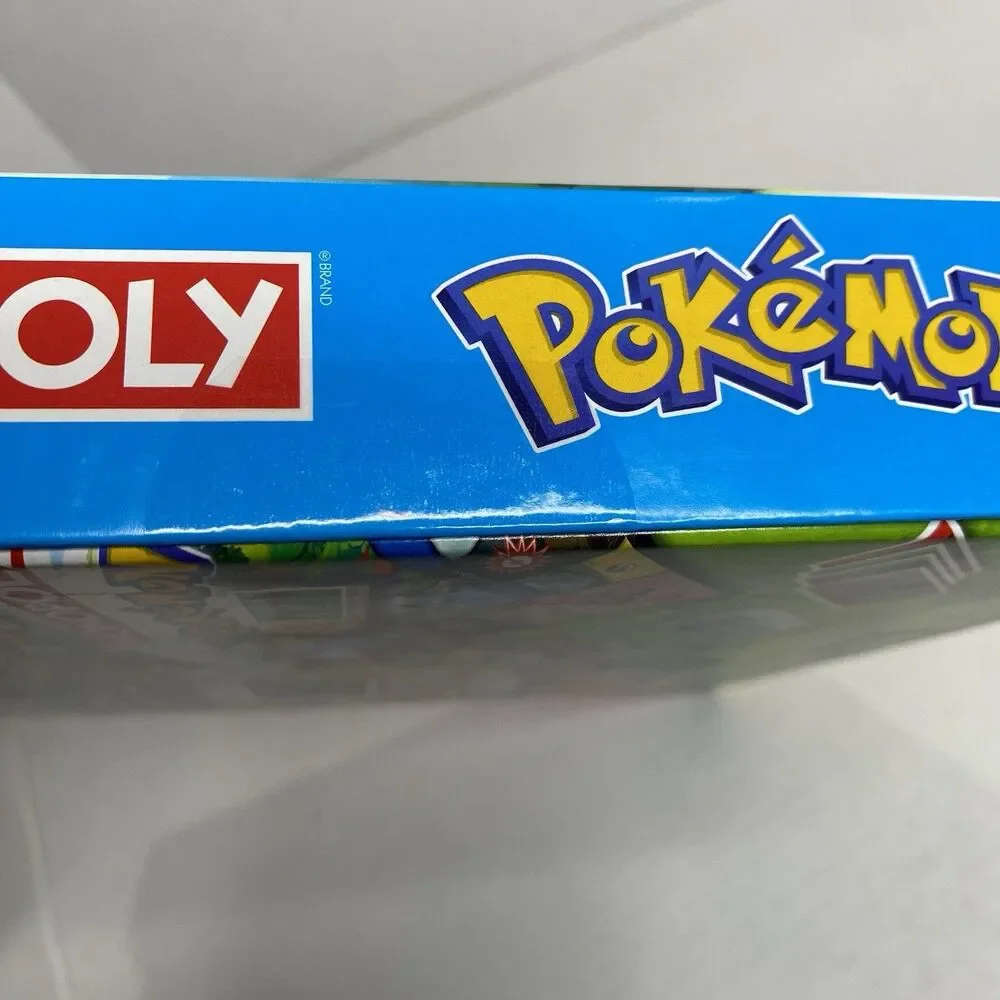 NEW SEALED Monopoly Pokémon Edition Board Game Property Trading Hasbro Ages 8+